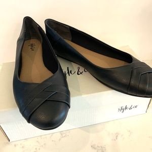 Style and Company Women’s Flats‎ Black US 9 M New
